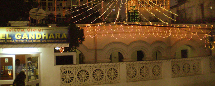 Hotel Gandhara in Puri